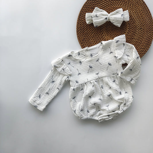 2-Piece Cotton Suit - Dandelion Dreams- CLEARANCE