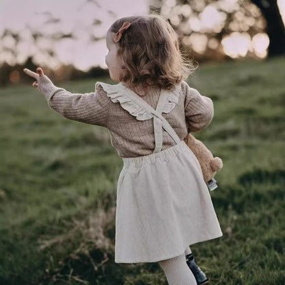 Vintage Corduroy Pinafore Dress