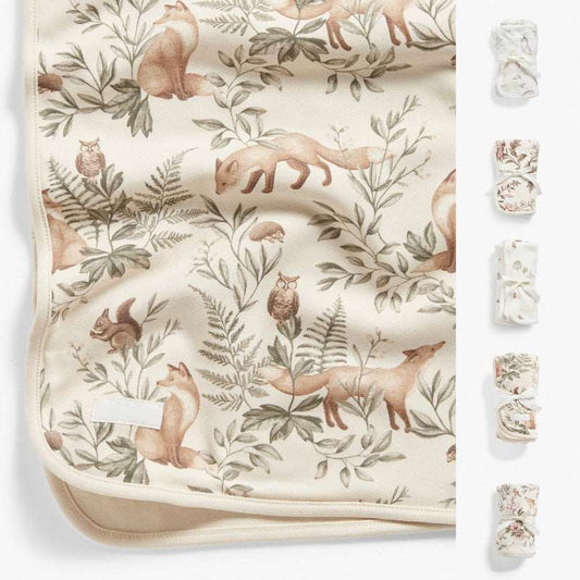 Pure Cotton Double Layer blanket || Fox Trot