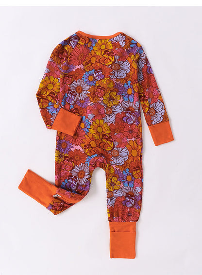 AW2024 Baby baby bamboo Bamboo Bamboo Pajamas Bamboo Zippy Best Baby Clothes Google new Comfortable Bamboo Baby Zippy Sleeper - Soft, Convertible Sleepwear || Harvest Hues Isla + Bo