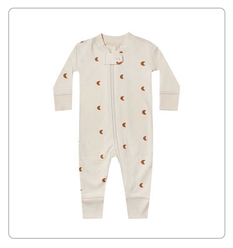 Soft Cotton Long Sleeve Zippy Sleeper for Infants