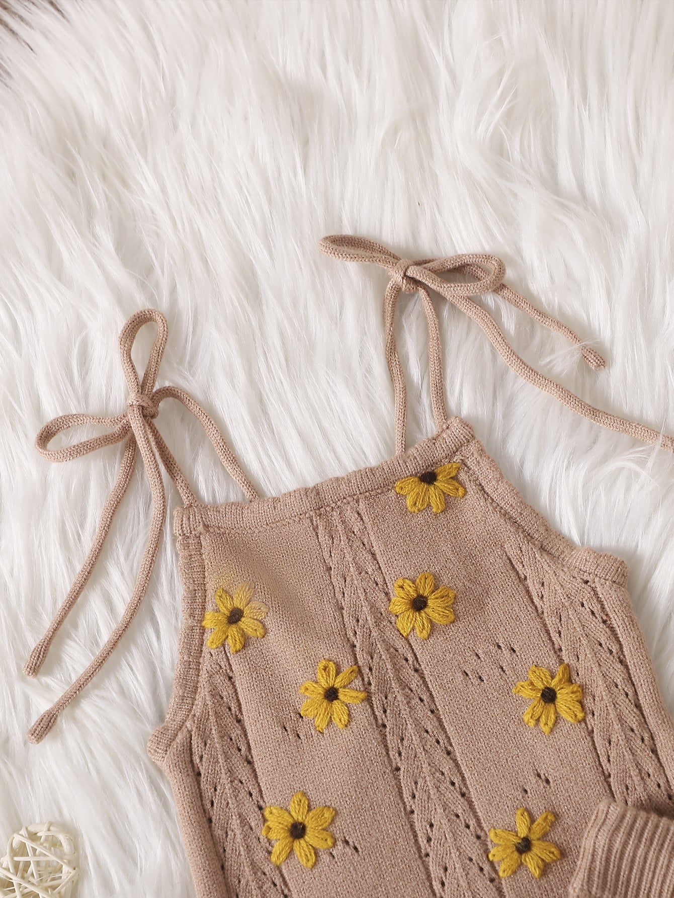 Sunflower Knit Two-Piece Set