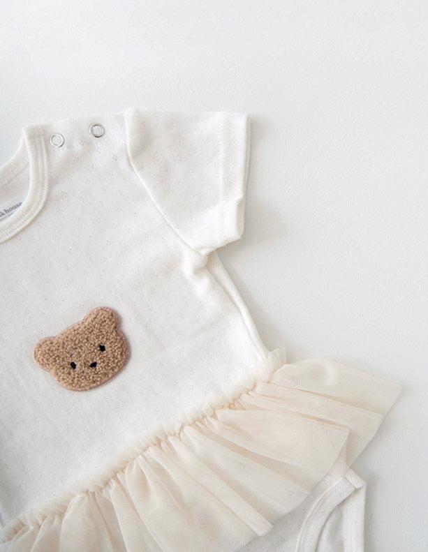 Teddy Tutu Bodysuit- CLEARANCE