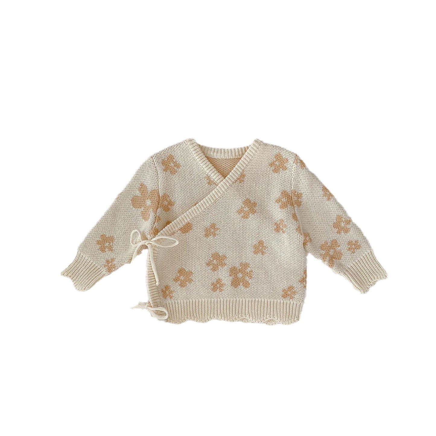 Blossom Jacquard Knit Sweater