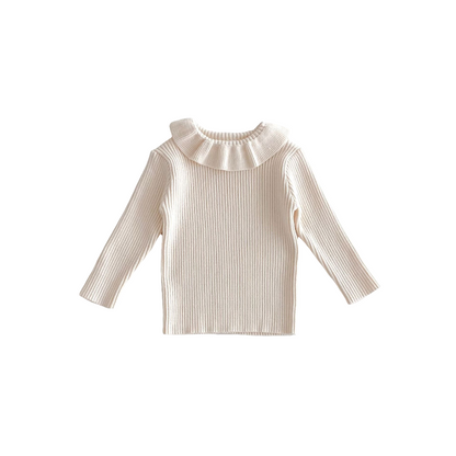 100% cotton baby clothes AW2024 Baby Baby Cotton Top baby gift baby girl fashion Baby knit sweater Baby Knitwear Baby Top Best Baby Clothes Comfortable baby wear Cotton Top durable baby clothes Easy care baby apparel Google Knit Knit Sweater Knit Top knits Knitwear long sleeve baby top new nordic baby clothes retro baby fashion ruffle baby top Toddler Toddler Top Top Tops Trending Baby Fashion Trendy Baby Clothes vintage baby clothes Ruffle Neckline Fall Sweater Isla + Bo