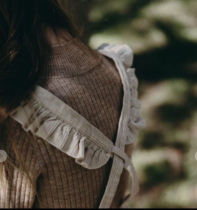 Vintage Corduroy Pinafore Dress