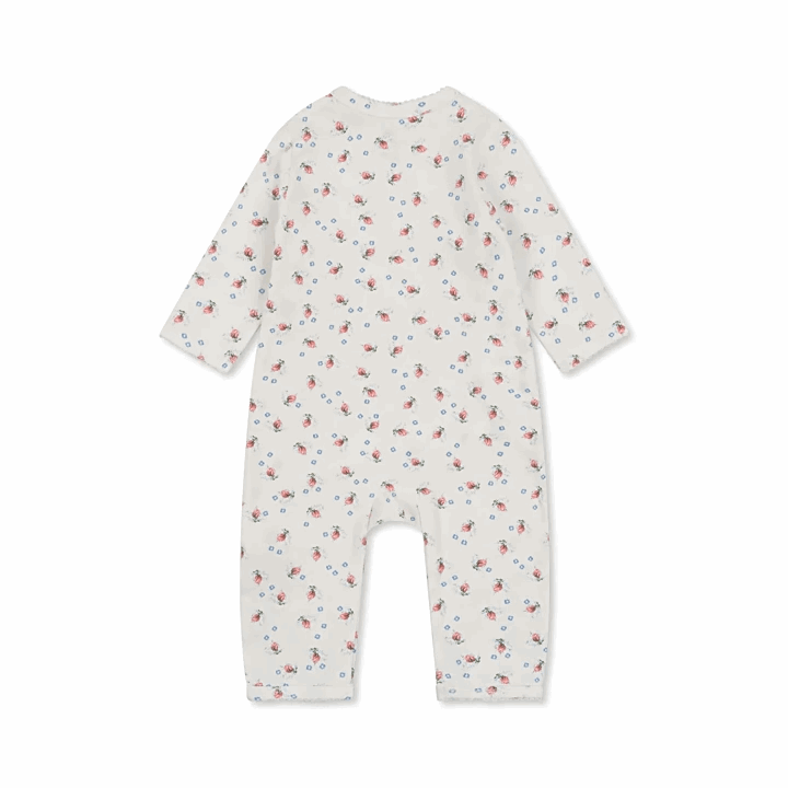 Pure Cotton Floral Baby Romper || Petite Garden Whispers