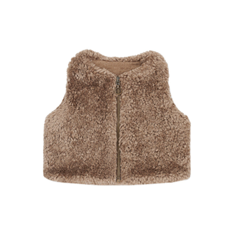 Cozy Sherpa Baby Jumpsuit