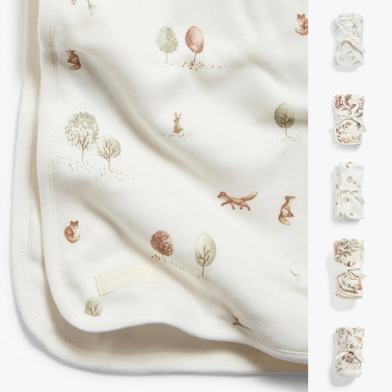Pure Cotton Double Layer blanket || Fox Trot