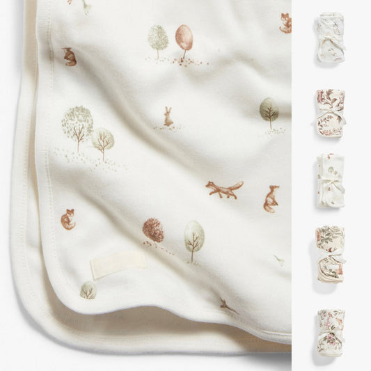 AW2023 Baby baby blanket Cotton Cotton Blanket Google new POS Sale Toddler Toddler Blanket Pure Cotton Double Layer blanket || Fox Trot Isla + Bo