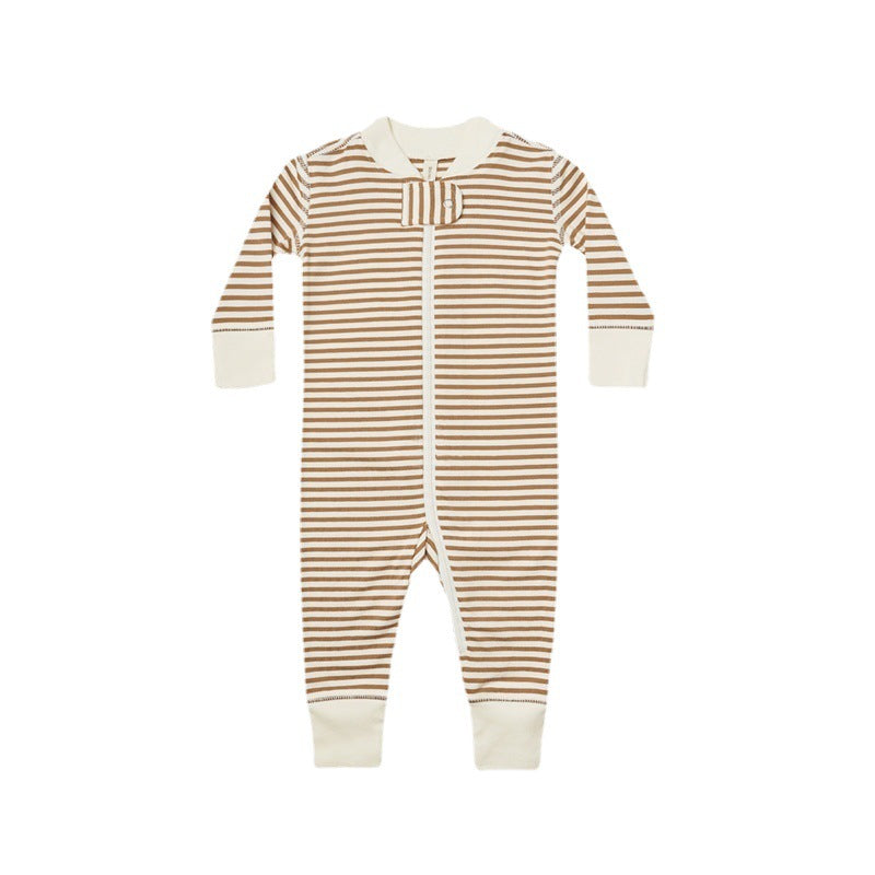 Soft Cotton Long Sleeve Zippy Sleeper for Infants