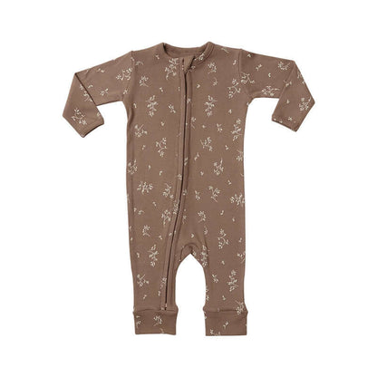 Cotton Zippy Sleeper | Dark Twiggy